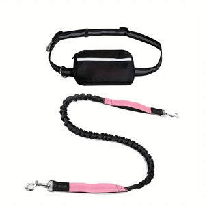 FreePace Leash - Waist Belt Dog Lead with Carry Pouch