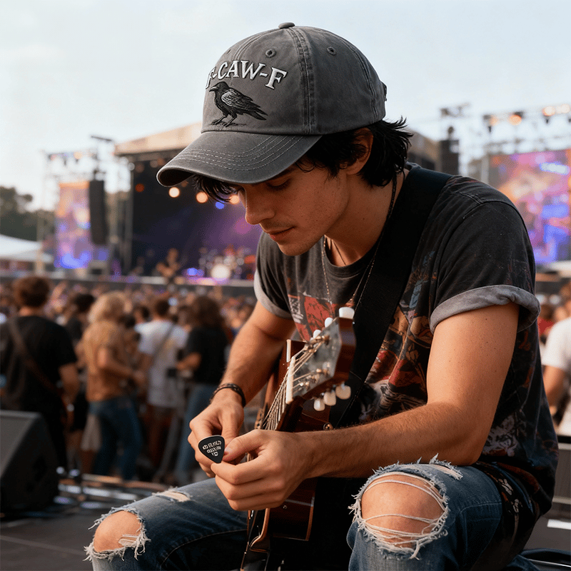 CrowFlex – Printed Pattern Crow Hat