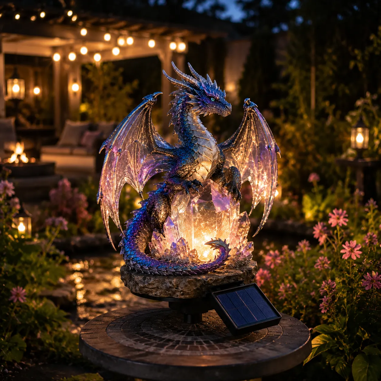 DragonGlow – Crystal Dragon Night Light