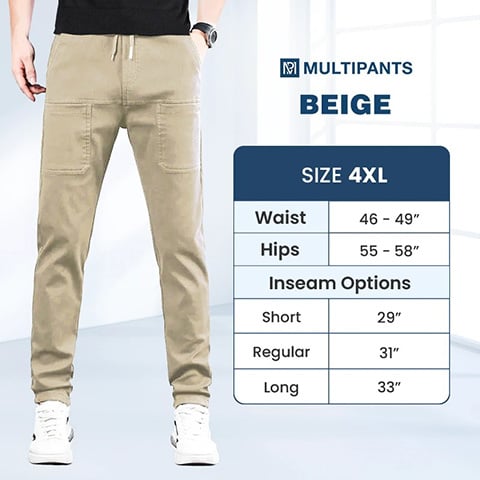 FlexMove Cargo - Ultimate Stretch & Pocket Power