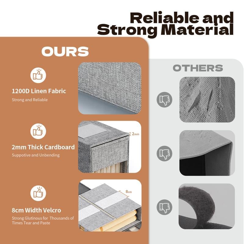 StorEase – Dustproof Bedding Organizer Set