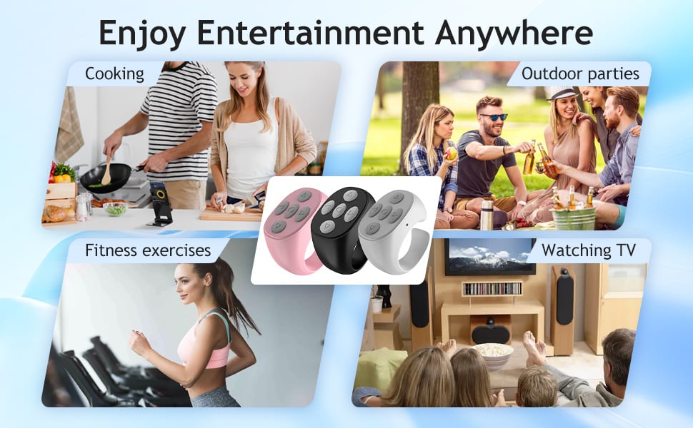 SwipeRing - Smart Fingertip Bluetooth Remote