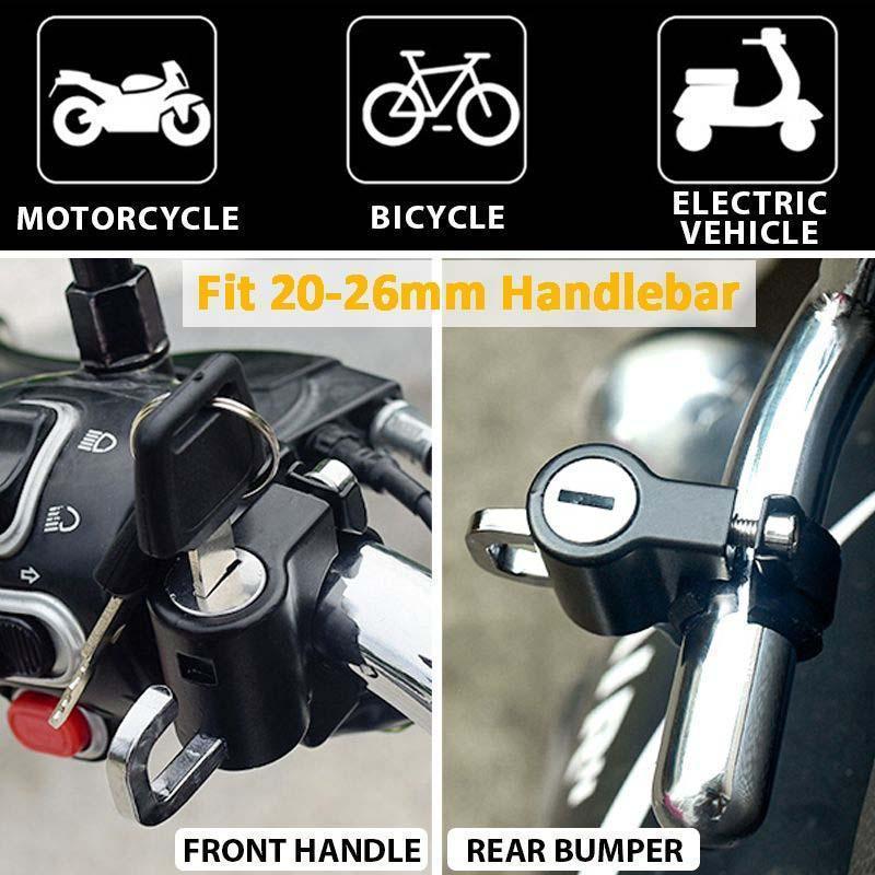 IronClasp - Motorcycle Helmet Lock | Lock & Walk Security