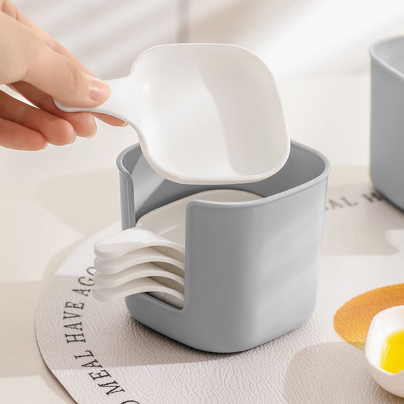 SavorStack – Stackable Dipping Sauce Plate and Holder Set