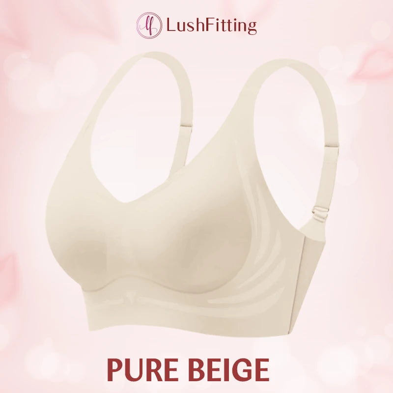 LushFitting - Seamless Push-Up Support Bra