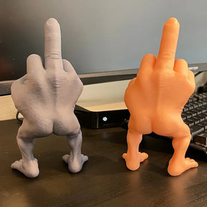 FingerFlex - Standing Middle Finger Statue