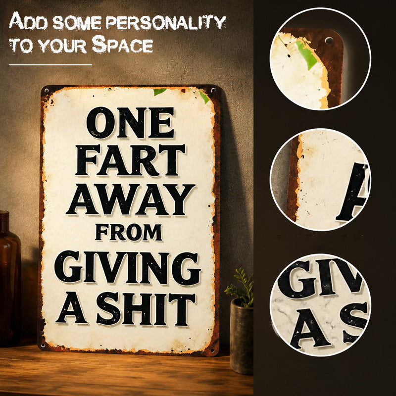 BoldBanters – Sarcastic Man Cave Metal Sign