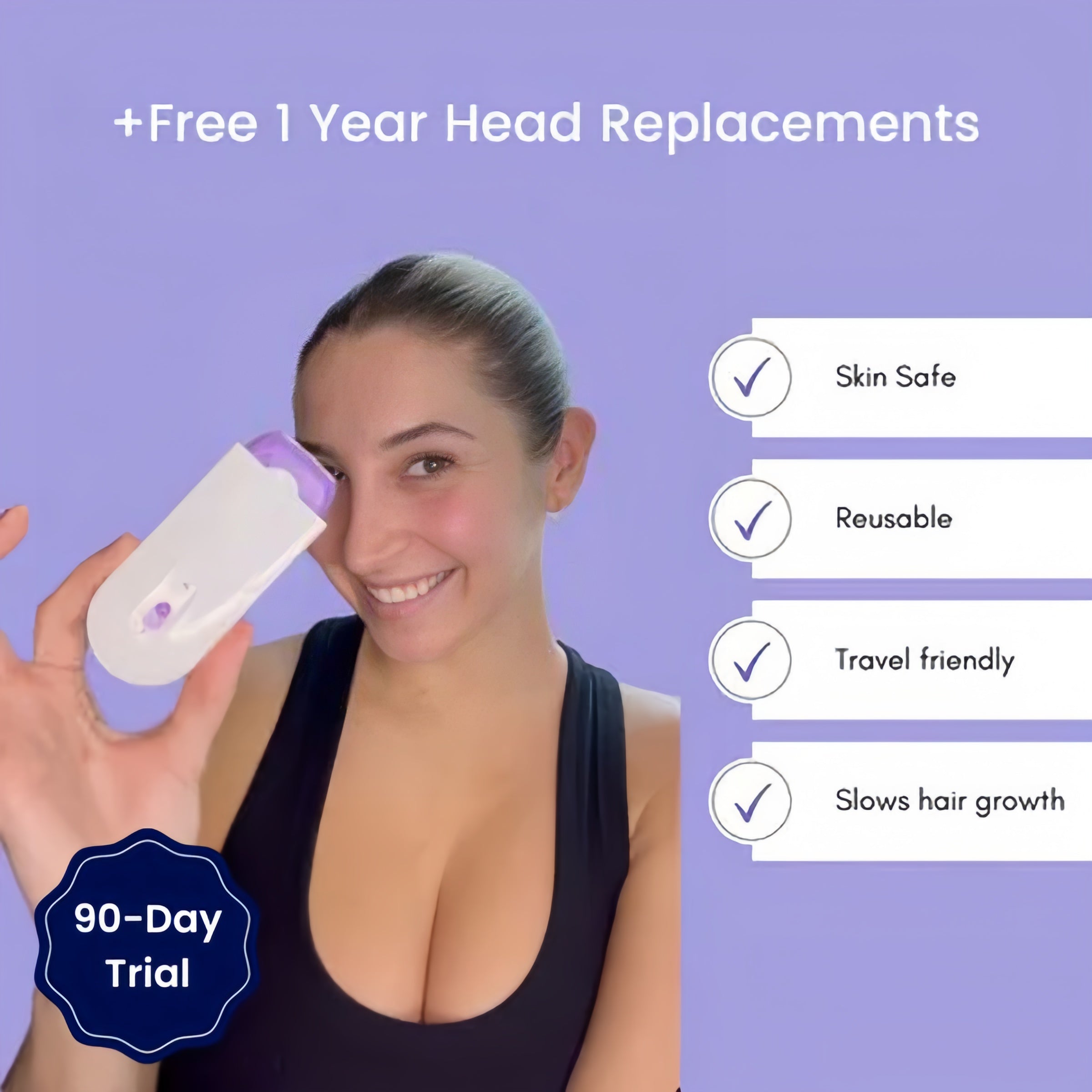 SmoothBeam – Full-Body Hair Removal Device