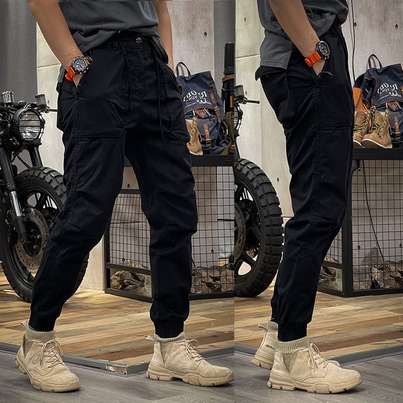 StreetFlex – Slim Fit Distressed Biker Denim Jeans
