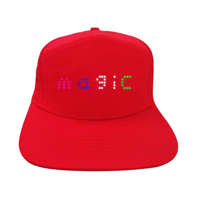 LumiCap – Dynamic LED Pixel Display Hat