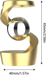LevityOrb – Suspended Gyroscope Desktop Décor