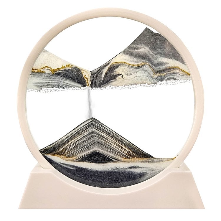 TranquilScape - 3D Sand Motion Hourglass – Relax & Inspire