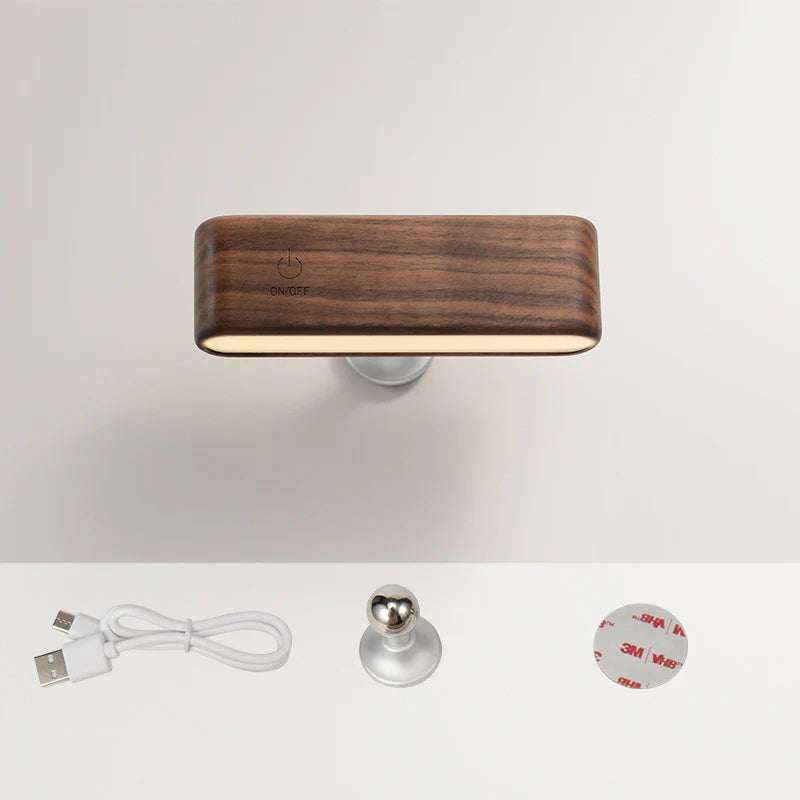 TimberLight - Elegant Magnetic Desk Lamp