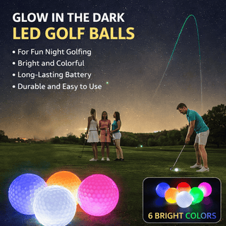 ⛳ Glow-On Impact LED Golf Balls