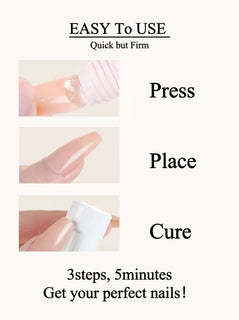 TitanHold – Solid UV Nail Adhesive kit