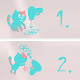 PawGlide – Light Up Cat Disc Launcher Set