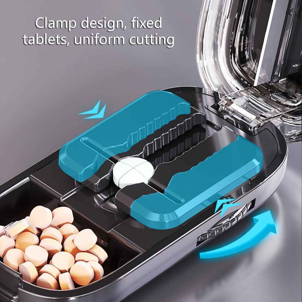 MediSlice - Smart Pill Cutter with Storage Box