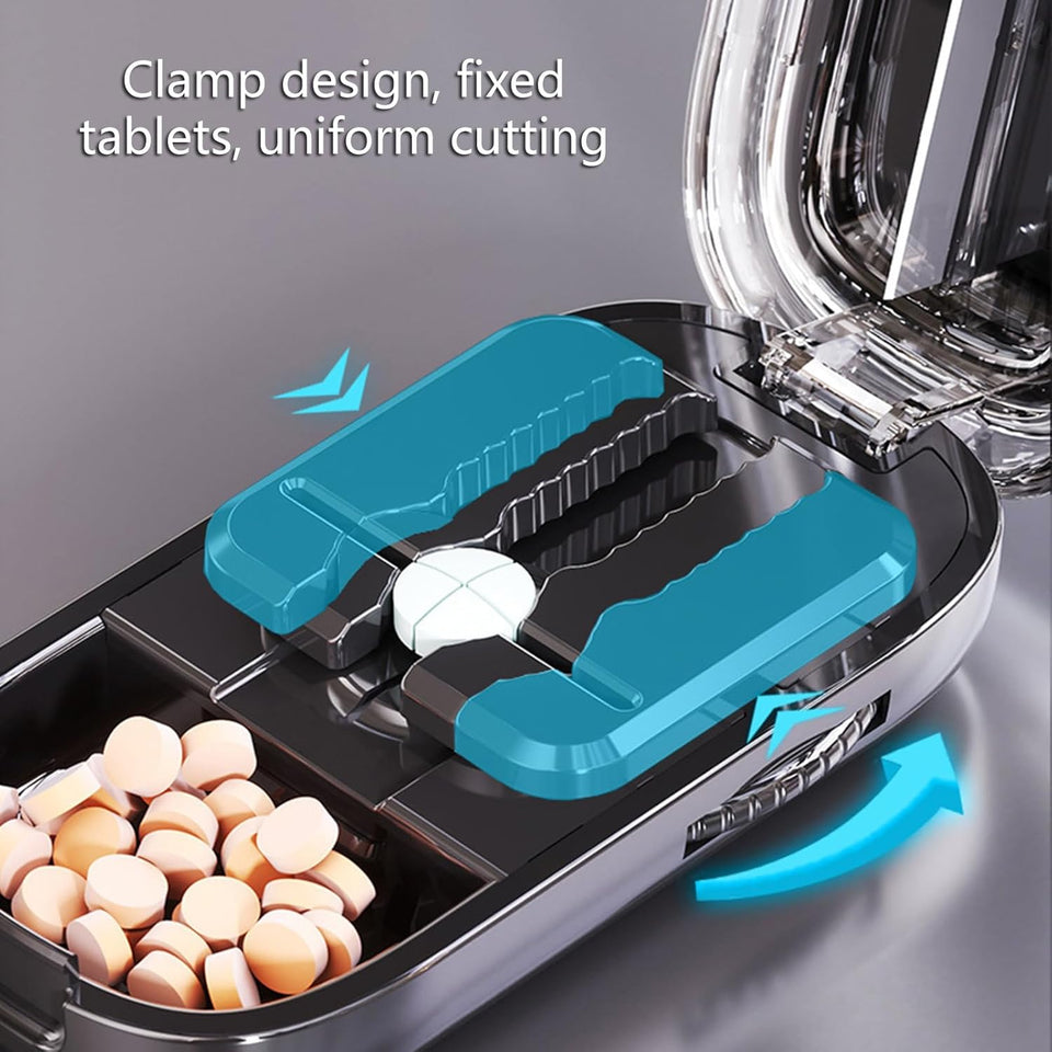 MediSlice - Smart Pill Cutter with Storage Box