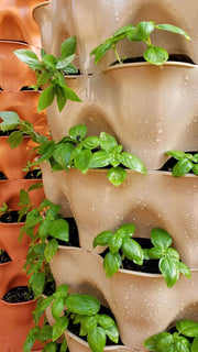 GrowSpin – Rotatable Garden Tower for Vertical Planting
