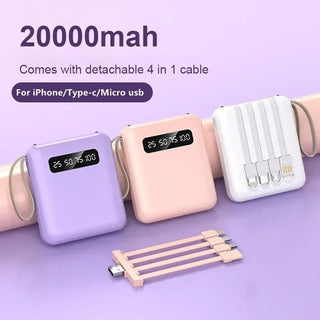 PowerHub | 4-in-1 Portable Fast Charger