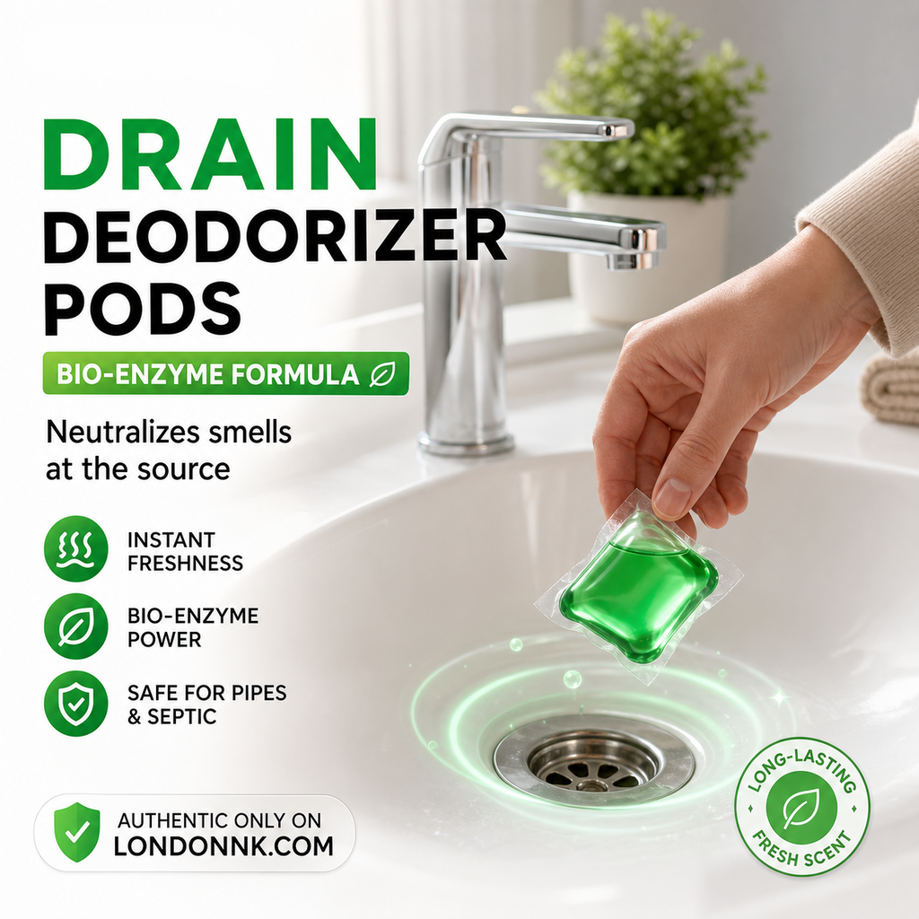 PureDrain – Dissolvable Drain Cleaning & Freshening Pods