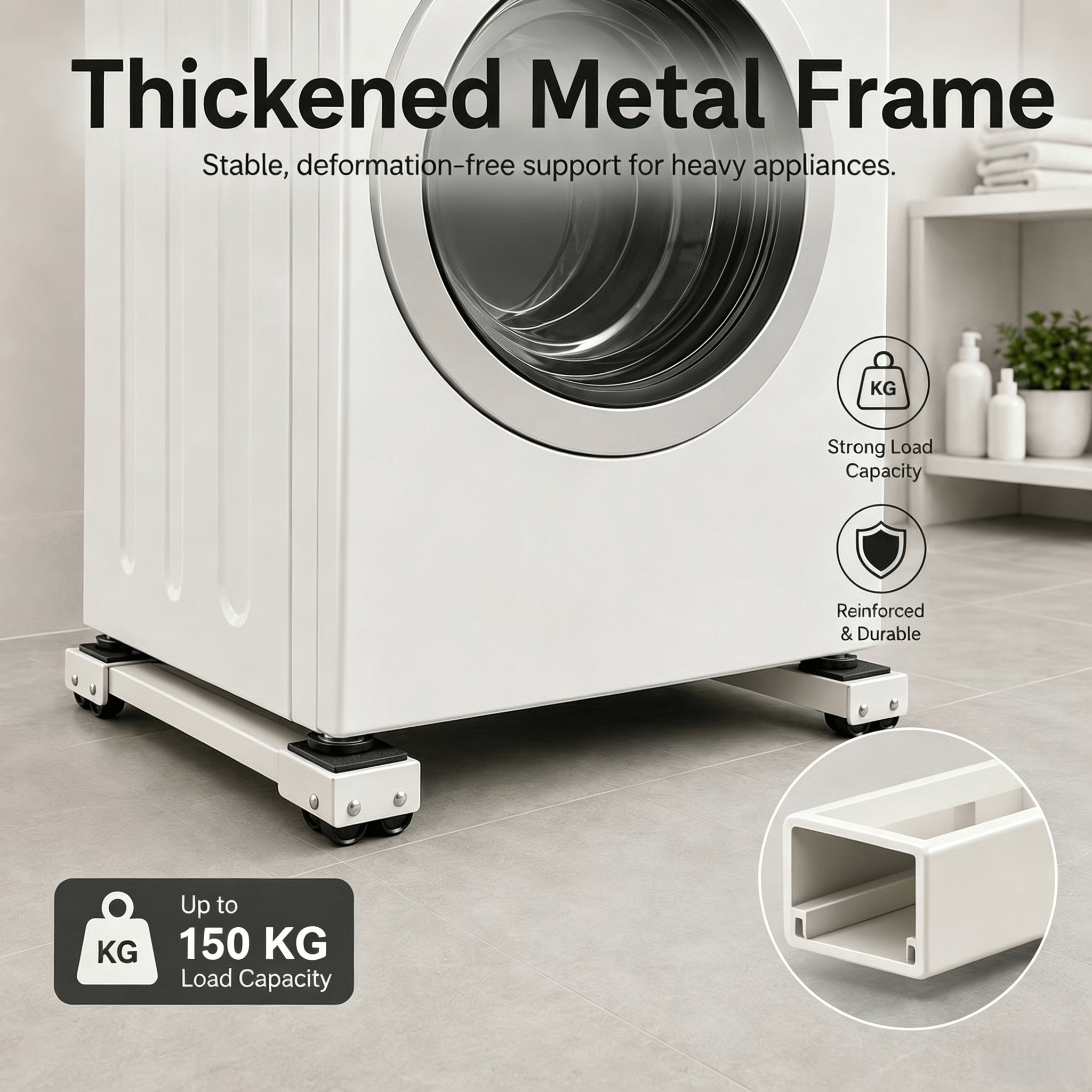 HomeRoll – Universal Rolling Appliance Base