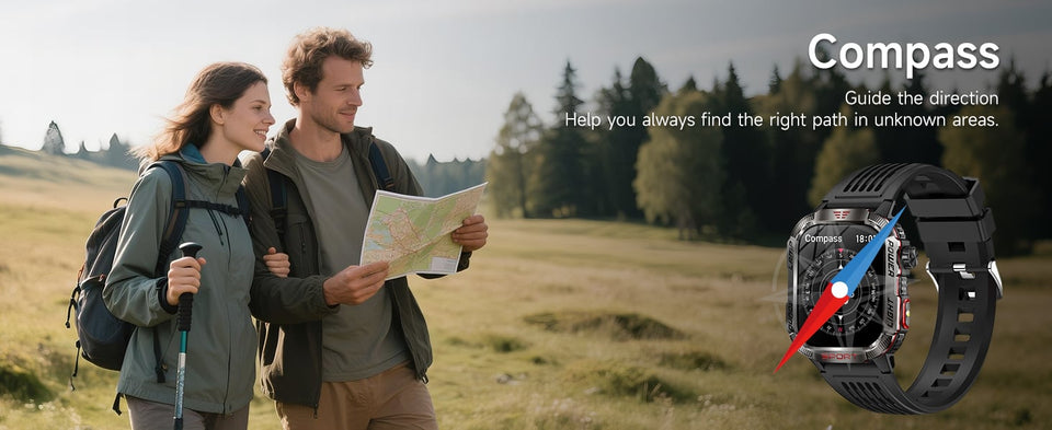 VanguardX - Outdoor Military Smart Watch – Power Meets Precision