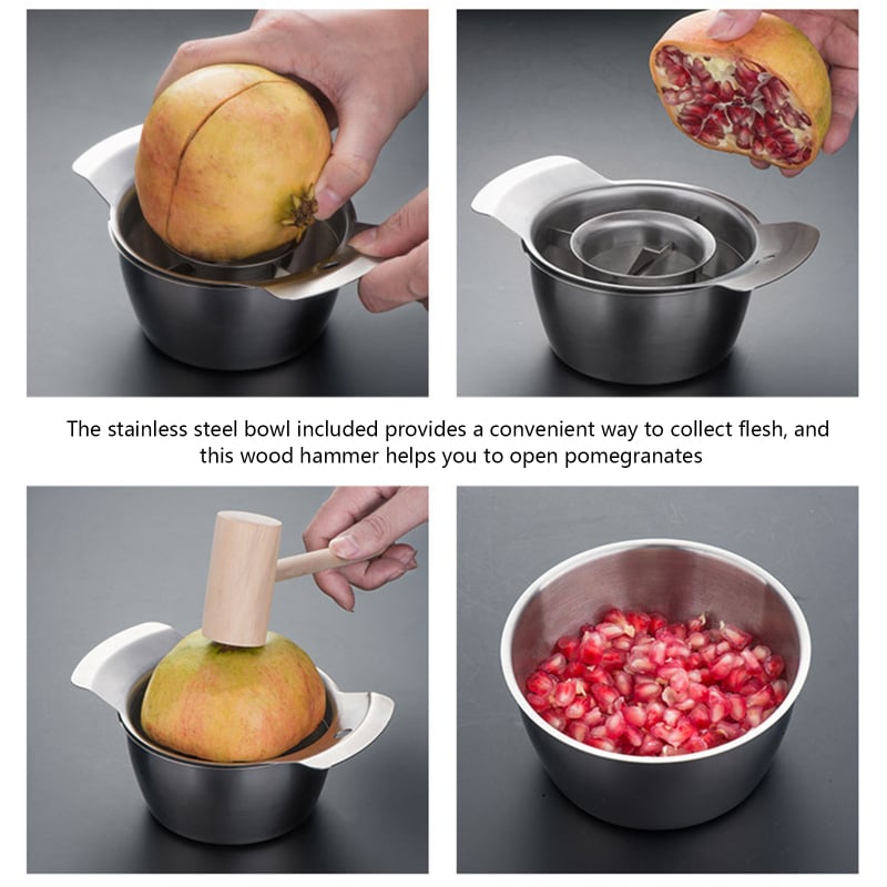 RubySplit – Premium Pomegranate Peeling Tool