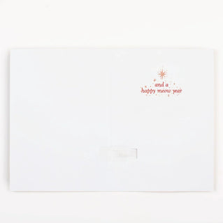 MeowMerry - Glitter Burst Carol Card