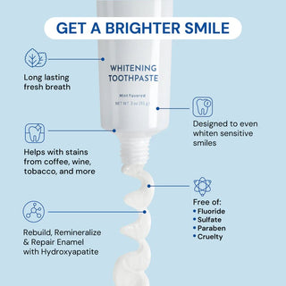 SmileGlow - Fluoride-Free Whitening Power with Coconut & Xylitol