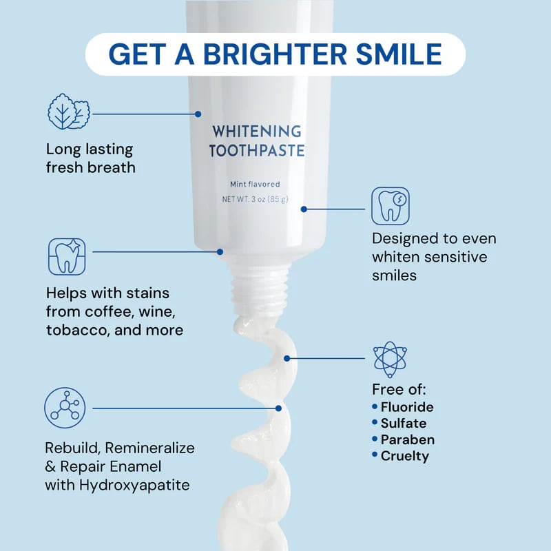 SmileGlow - Fluoride-Free Whitening Power with Coconut & Xylitol