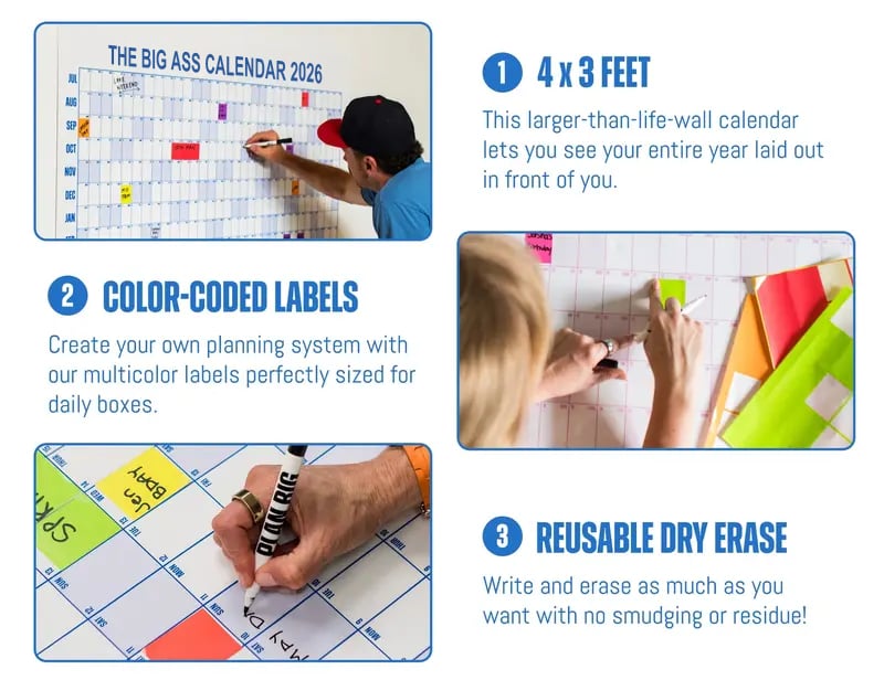 MegaPlan – Big 2026 Calendar