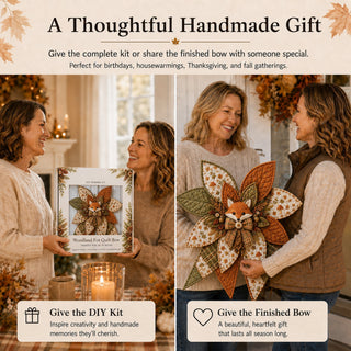 StitchCharm – Oversized 3D Quilted Bow Craft Kit