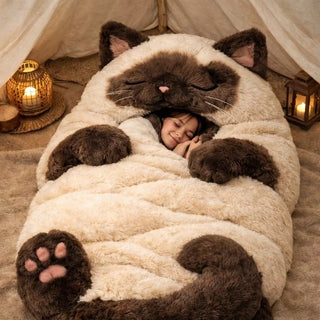 KittyNest - Plush & Warm Sleeping Bag