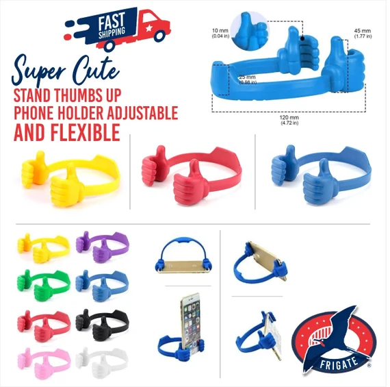 (🎄Early Christmas Sale - 50% OFF) 🎁Thumbs Up Lazy Phone Stand, 🔥 Buy More Save More 🔥