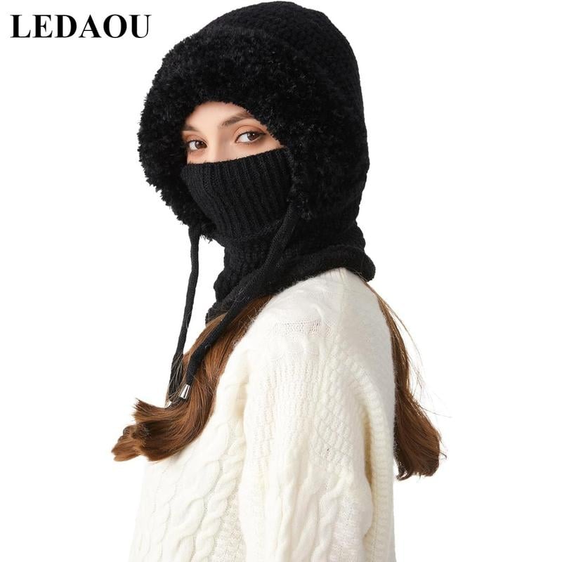 WarmWhirl - Convertible Knitted Beanie & Balaclava