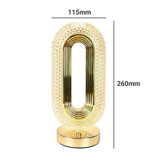LumiCrystal – Rechargeable LED Night Lamp