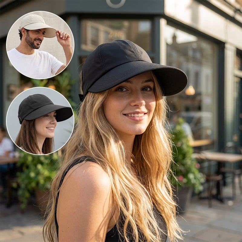 Women’s Wide Brim Sun Hat - Off White