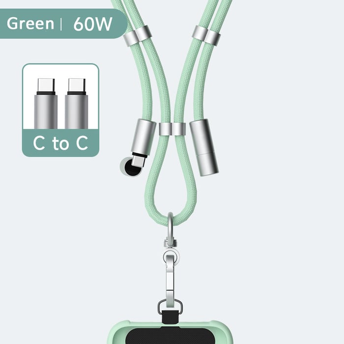 CordLoop | 2-in-1 Lanyard Charging Solution