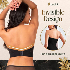 LuciLift - Perfect Silhouette Low Back Strapless Bra marnetic