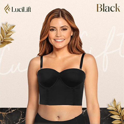 LuciLift - Perfect Silhouette Low Back Strapless Bra marnetic