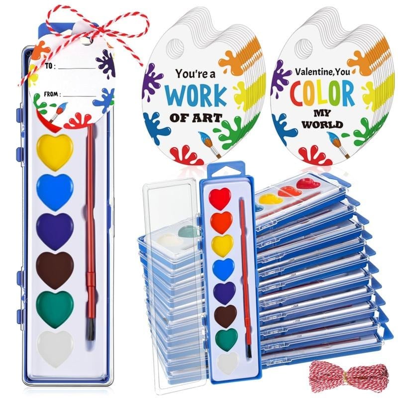 LoveStroke – Mini Watercolor Paint Set