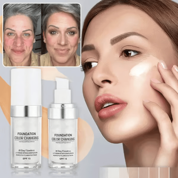 AgeGlow – Color Changing Foundation for Mature Skin