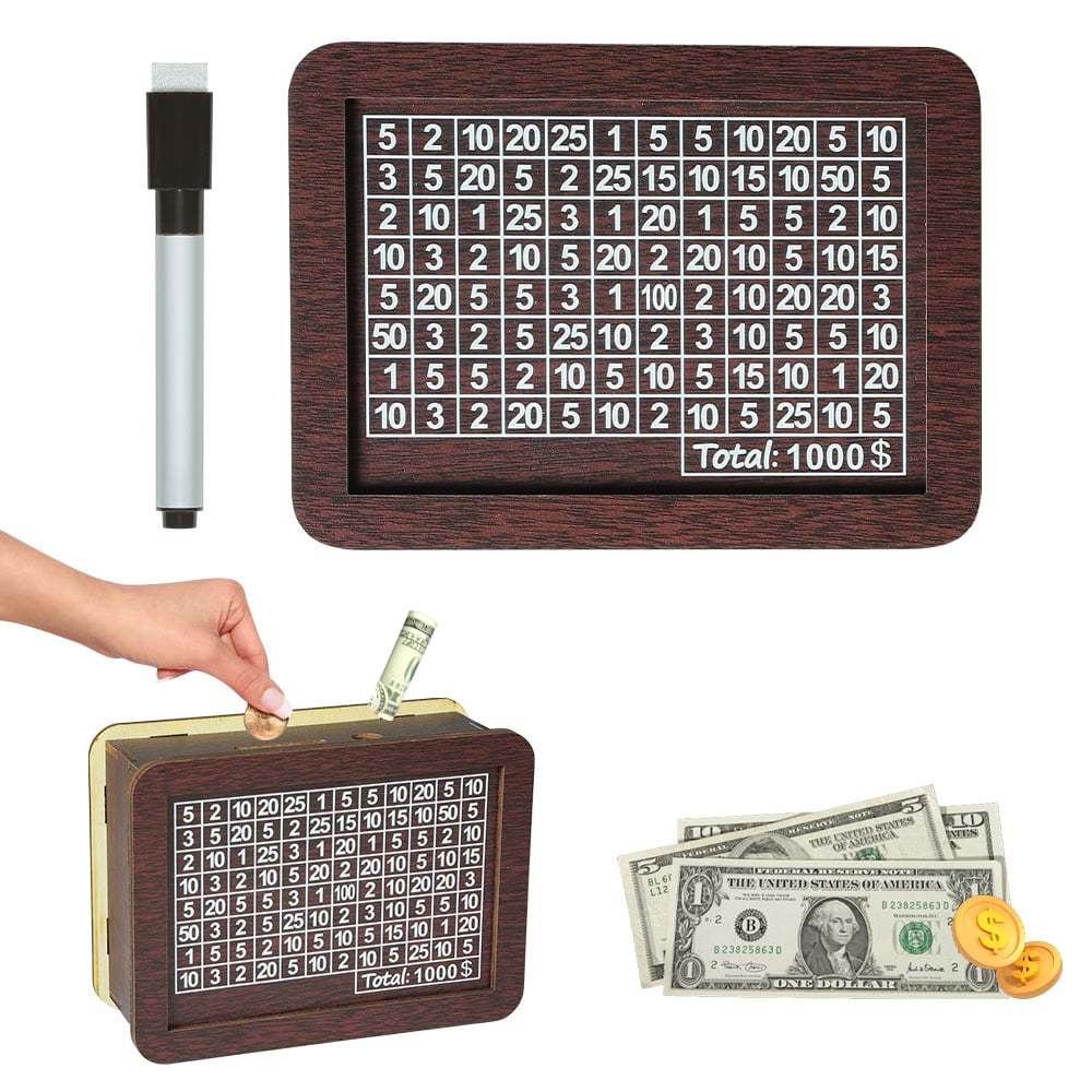 VaultCraft - Premium Wooden Savings Box