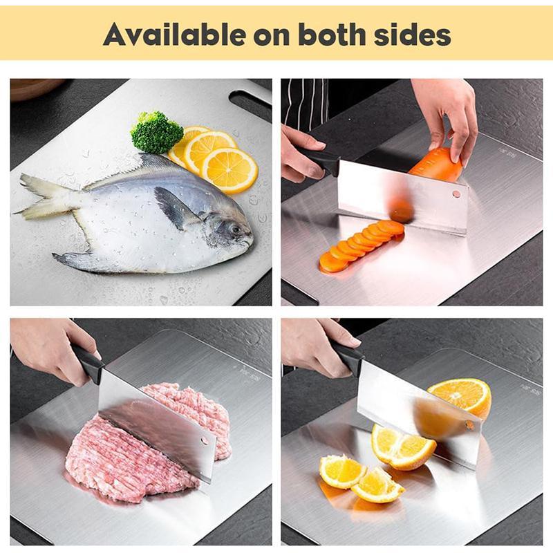 DualBlade - Stainless Steel Chopping Board