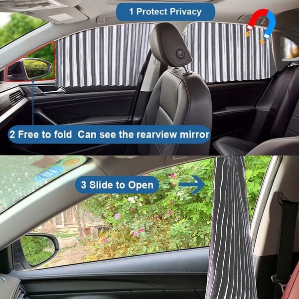 ShadeGuard – Universal Magnetic Car Window Sunshade