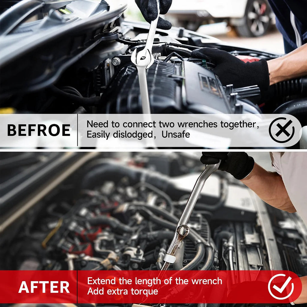 ModuFlex - Adaptable Wrench Extension Tool Kit Marnetic