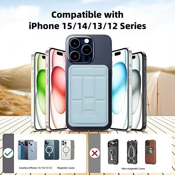 MagCharge – Portable Wireless Magnetic Power Bank