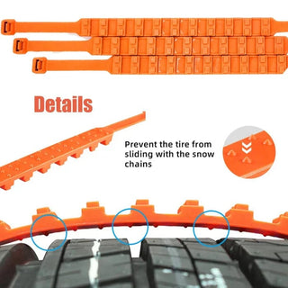 SnowLock – Reusable PE Tire Chains