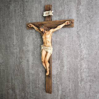 Wall-mounted Crucifix with the Figure of Jesus
